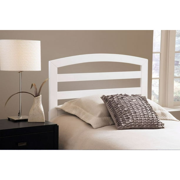 Sophia Headboard with RailsColorWhite,SizeFull/Queen