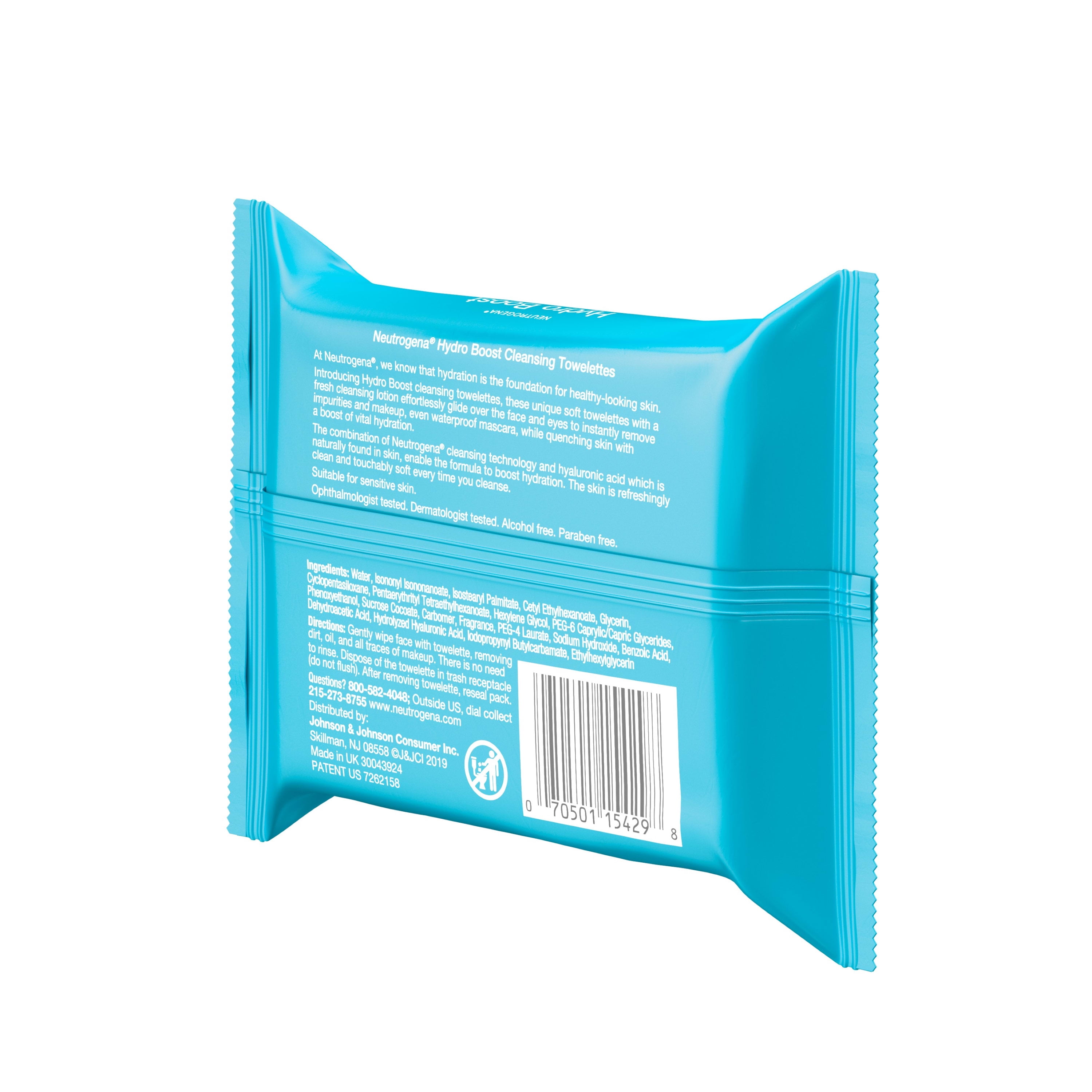 hydro boost cleansing towelettes