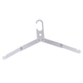 thumbnail image 2 of Percha de viaje Diseño plegable Aleación de aluminio Percha de ropa plegable ligera de alta resistencia para el hogar Tirp Silver, 2 of 10