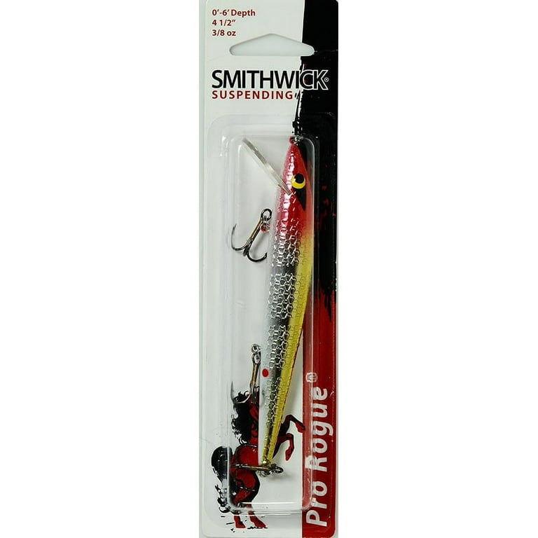 Smithwick Rattlin’ Rogue チビログ 4個 Smithwick Suspending Rattlin' Rogue Jerkbait Clown 4 1/2