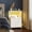 White with 2 Fabric Drawers, variant on Fairy Night Stand with Charging Station, Bed Side Table, Nightstand with 2 Fabric Storage Drawers, Black
