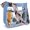 C6-light Blue, variant on Clear Crossbody Bag Bag Purse with Adjustable Strap and Zipper, Leather Hobo Handbags Concert Bag
