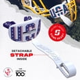 thumbnail image 5 of SafeJawz Lip Guard, Football Mouth Guard with Detachable Strap, Adults and Junior (Black Fangz), 5 of 6
