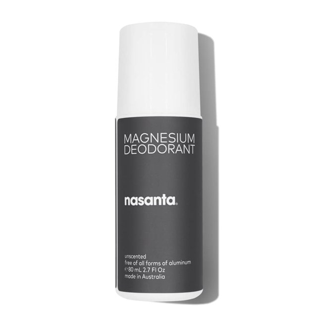 Desodorante nasanta Magnesio Roll-On de 80 ml sin aluminio