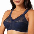 thumbnail image 2 of Women's Plus Size Minimizer Sleep Unlined Full Coverage Lace Wirefree Bra 38DD, 2 of 9