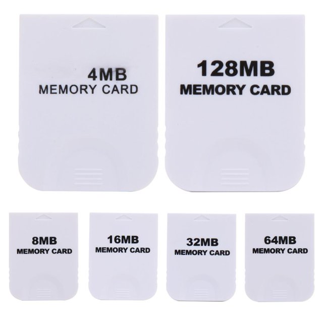 Práctica Tarjeta de Memoria para Nintendo Wii Gamecube GC NGC Game (128MB) Sywqhk Para estrenar