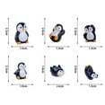 thumbnail image 4 of 1 Pcs Penguin Tiny Miniature Figurines, Mini Resin Penguin Decoration, for Micro Landscape Garden Potted Winter Christmas Decor Landscape Garden Accessories Favors Adults DIY Crafting, 4 of 4