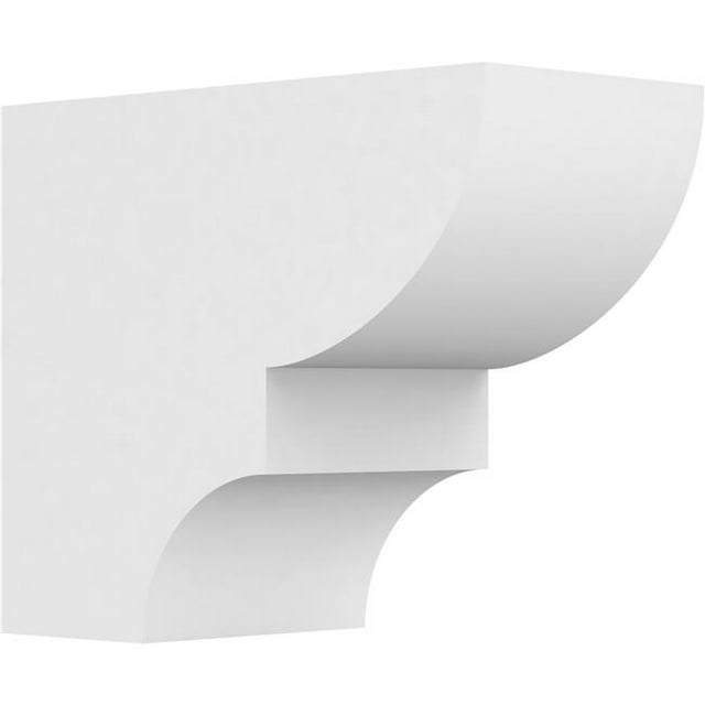Ekena Millwork RFTP06X10X12RID 10 x 6 x 12 Pouces Standard Ridgewood Architecture Grade Queue de Chevron PVC