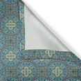 thumbnail image 4 of Ambesonne East Grommet Curtain Single Panel, Ornament Tile, 50"x60", Yellow Green Turquoise, 4 of 5