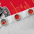 thumbnail image 4 of jejeloiu Football Sport Black Out Curtains,Red Orange Curtains Pack of 2 (42x63 Each) For Rugby Gamer, 4 of 6