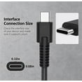 thumbnail image 2 of Genuine 100W USB-C Adapter TPN-LA31 N57045-001 N56858-001 for HP ZBook Firefly 14 16 G11, Spectre Fold 17 17-cs0000 x360 16 16-aa0047nr 16t-aa000, Envy 17-cw1000, Pavilion Plus 14 14t-ew100 14-ew100, 2 of 8