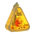 thumbnail image 2 of Retro Night Light Luminous Gift Window Desktop Ornaments Layout Props Wind Lamp, 2 of 7