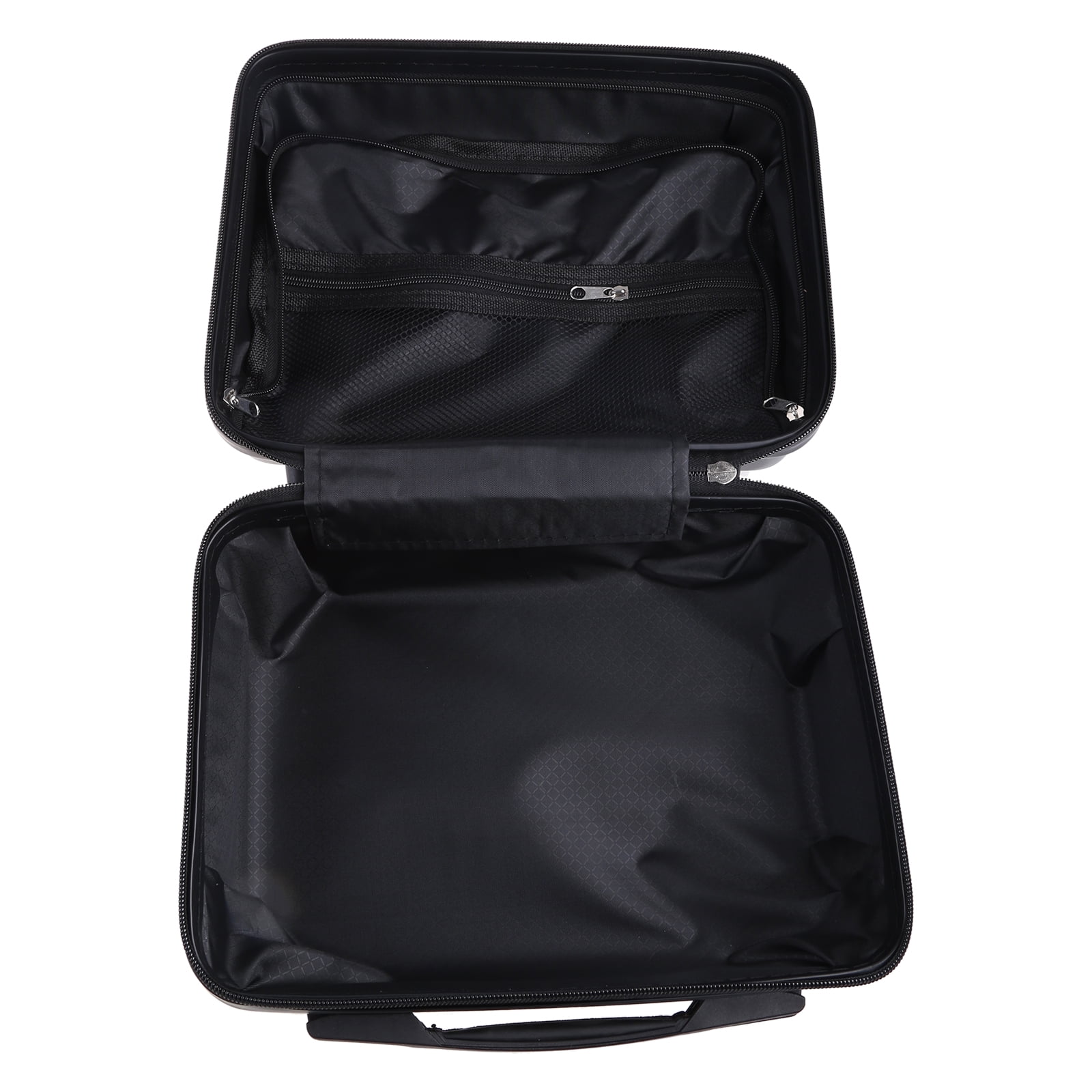 YIEMEEN 14inch Multifunctional Lady's Cosmetic for Case Travel Hand Luggage Portable Carrying Makeup Bag Suitcase