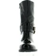 thumbnail image 3 of Lucky Top Rainy-30K Children Girl's Double Buckle Two Tone Knee High Rain Boots, 3 of 4