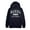 Poseidon Blue Heather, variant on Marina California Classic Established Premium Cotton Hoodie