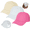 Khaki + White + Rose Pink, variant on 3 Pack Womens Ponytail Baseball Cap,Adjustable Criss Cross Sport Cap Quick Drying UV Protection Messy High Bun Sun Hats (Khaki + White + Rose Pink)