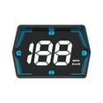 thumbnail image 1 of Tignapoo Universal Car HUD with GPS Speedometer, Overspeed Alert, Auto Brightness Adjustment, and Plug-and-Play Installation for All Vehicles, 1 of 6