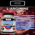thumbnail image 3 of (2 Pack) L-Arginine 60ct NO3 Nitric Oxide Testosterone Booster Libido ED Support, 3 of 7