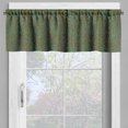 thumbnail image 4 of Ambesonne Teal and Brown Valance & Curtain, Bohemian Eastern, 55"x36", Dark Seafoam Redwood, 4 of 7