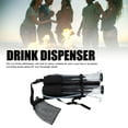 thumbnail image 3 of Backpack Beer Dispenser, Plastic Large Capacity 3L+3L Backpack Drink Dispenser  for Outdoor Festival, 3 of 7