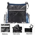 thumbnail image 2 of Naiovety Bolsa para silla de ruedas Bolsa para silla de ruedas 420D Tela Oxford para adultos Accesorios Escalada, 2 of 5
