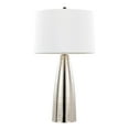thumbnail image 5 of Maya 27.75" Metal Table Lamps Set of 2, Desk Lamp, Bedside Lamps for Night Stands, Nightstand Lamp, Small Lamp, Small Table Lamps for Living Room Set of 2, White Lamps Set of 2, 5 of 6