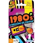 Outset Media 1980's A 12 Years Plus Decade of Trivia Mixed Tapes Party Card Game, Purple
