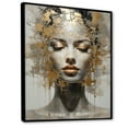 thumbnail image 2 of Designart "Meditative Mind Of A Woman II" Meditation Floater Framed Canvas Prints, 2 of 5