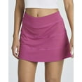 thumbnail image 5 of Real Essentials 3 Pack:Women's 14" Pleated Tennis Skorts Golf Skirt High Waisted Athletic Running Casual Shorts with Pockets, 5 of 6