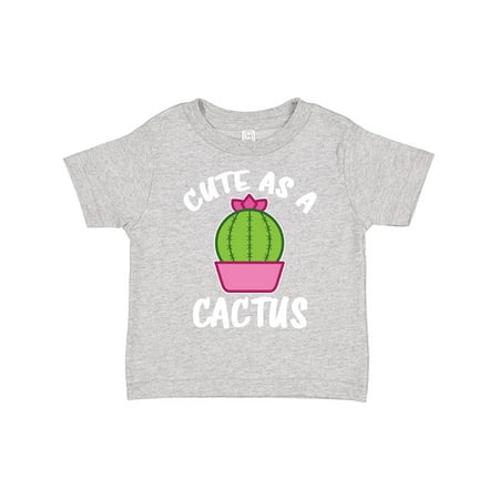 

Inktastic Cute As a Cactus Gift Toddler Boy or Toddler Girl T-Shirt