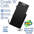 thumbnail image 1 of Batería NP03XL, NP03XL 761230-005 Batería para HP Envy X360 15-U010DX, 1 of 2