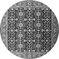 thumbnail image 1 of Ahgly Company Indoor Round Oriental Gray Traditional Area Rugs, 8' Round, 1 of 4