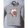 thumbnail image 3 of Cute Mewmmy W Cookies Hoodie Toddler -Image by Shutterstock,  2 Toddler, 3 of 4