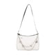 thumbnail image 1 of Sonducket Bolso de moda y versátil, bolsos compactos y portátiles para mujer, bolso de mano para axilas, regalos Envolturas para manijas de equipaje blanco, 1 of 1