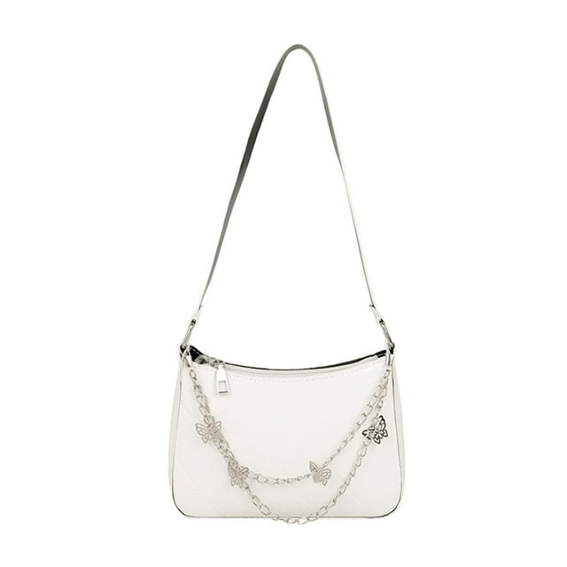 Guardoinrt Sac à Main à la Mode et Polyvalent Compact et Portable Robuste et Durable pour Femmes Cadeaux Blanc 1ensemble
