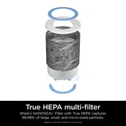 Shark Anti-Allergen True HEPA NANOSEAL Air Filter, with Advanced Odor Lock, 1 Filter, HE1FKBAS