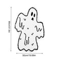 thumbnail image 3 of Halloween Ghost Bathroom Rug Cute Ghost Bath Mat,Ultra Soft Non-Slip Waterproof Absorbent Foot Mats,Spooky Decor for Bathroom & Bedroom 19.69x31.5Inch, 3 of 6