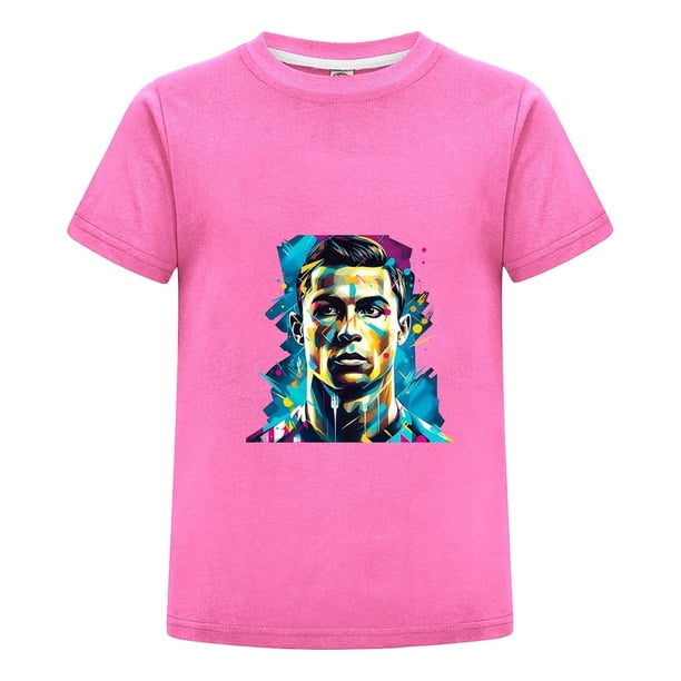 Camiseta Niño Fan Cristiano Ronaldo | Ropa Casual para Verano