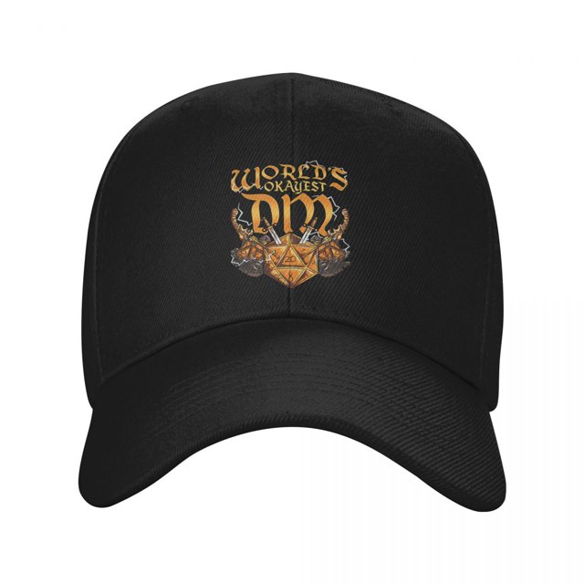 Gorra de béisbol DM Gaming más aceptable del mundo, para hombre y mujer, con visera protectora, snapback, C-Catan