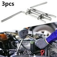 thumbnail image 4 of 3Pc Hydraulic Cylinder Piston Rod Seal U-Cup Installation Tool Kit Set, 4 of 10