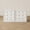 White, variant on CHIC HOUSE Black 3 Drawer Dresser Set of 2 for Bedroom, Modular Fluted Wood Chest of Drawers, Modern 6 Drawer Storage Cabinet for Closet, Nightstands or TV Stand