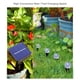 thumbnail image 5 of Cadena de lámpara Juego de cuerdas de lámpara de césped de burbujas solares Decoración de paisaje al aire libre IP65 LED impermeables Luces de estaca alimentadas por energía solar para camino / patio Eccomum Cadena de lámpara, 5 of 7