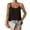 Black, variant on XUNKUSGA Women's Tank Top Pleated Sleeveless Ruffle Basic Cami Shirts Peplum Loose-Fit Round Neck Tank Top for Spring & Summer Casual Wear