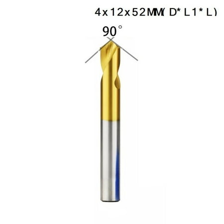 

1Pcs High-Speed Steel Titanium-Plated Centering Positioning Drill 90-Degree