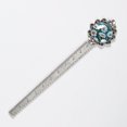 thumbnail image 5 of Daisy Vintage Silver Lace-Edged Bookmark: a Gift for Book Lovers and Readers, 5 of 5