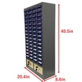 thumbnail image 2 of Parts Cabinet Tool Storage Cabinet Nut and Bolt Organizer Workshop Combined Cabinet 60 Plastic Drawers & 2 Metal Drawers for Garage Office Warehouse, 2 of 10