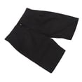 thumbnail image 4 of Pantalones cortos casuales para exteriores para hombre con cinturón, pantalones cortos holgados de algodón para senderismo, para acampar, pescar, color negro, talla L, 4 of 15