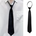 thumbnail image 5 of Necktie For Men Women Tie For Boys Girls Suits 5cm SolidTies Slim Gravatas Tiie Rubber Girls Tie Pre-tied, 5 of 9