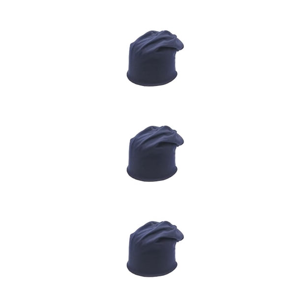 Qarigey Beanie Hat Cómodo Casual Color sólido Simple Turbante Sombreros Mujeres Hombres Tejido artesanal Sombreros para la decoración del Type1 NO1
