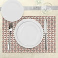 thumbnail image 3 of Ambesonne Geometric Place Mats Set of 4, Circles Geometrical Art, Standard Size, Multicolor, 3 of 6